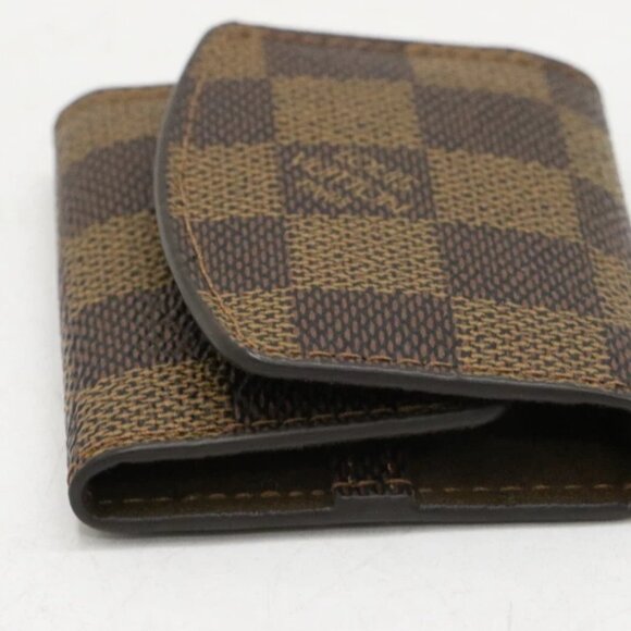 Louis Vuitton Damier Ebene Pattern Card Holder - Picture 4 of 11